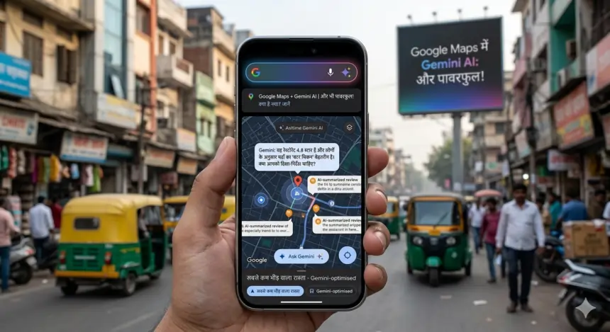 Google Maps Gemini AI update