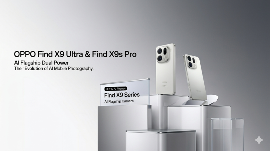 Oppo Find X9 Ultra and Oppo Find X9s Pro