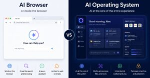 AI Browser vs AI Operating System: