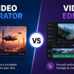 AI Video Generator vs Video Editor