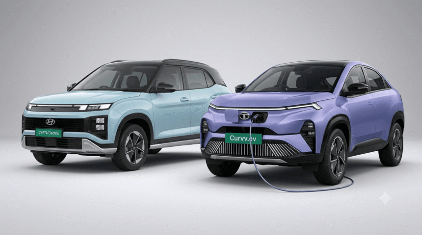 Creta EV vs Curvv EV